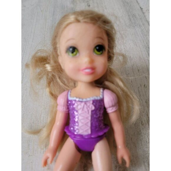 Disney fabric Queen Tangled Rapunzel doll glitter Pixar toy figure - Picture 3 of 6